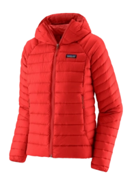 Jas Patagonia Women Down Sweater Hoody Sizzle Red