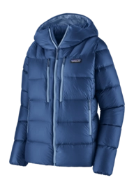 Jas Patagonia Women Fitz Roy Down Hoody Clement Blue
