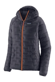 Jas Patagonia Women Micro Puff Hoody Smolder Blue w/P6 Blue