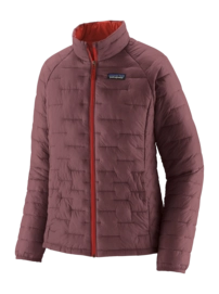 Jas Patagonia Women Micro Puff Jacket Dark Ruby