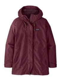 Jacket Patagonia Women Outdoor Everyday Rain Jkt Berry Fig
