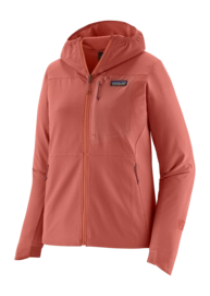 Jas Patagonia Women R1 CrossStrata Hoody Potters Red