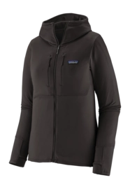 Jas Patagonia Women R1 Thermal Full-Zip Hoody Black