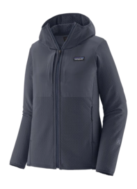 Jas Patagonia Women R2 CrossStrata Hoody Smolder Blue