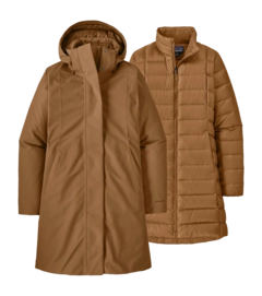 Jas Patagonia Women Tres 3-in-1 Parka Deer Brown
