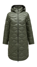 Jas Peak Performance Women Helium Down Coat Pine Needle Olive Extreme