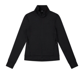 Jas Poederbaas Women FS Waffle Jacket Black 220 gsm