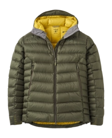 Jas Rab Men Electron Pro Hoody Army Regular Fit