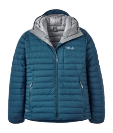 Jas Rab Men Microlight Windstopper Hoody Tempest Blue 455 g