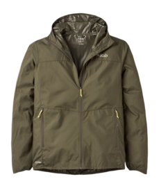 Jas Rab Men Windgather Hoody Army Regular Fit