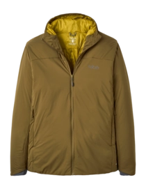 Jas Rab Men Xenair Alpine Light Jacket Oak Regular Fit