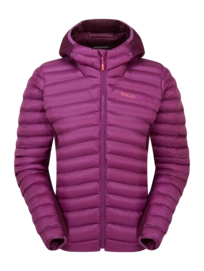 Jas Rab Women Cirrus Flex Hoody Plum Mulberry