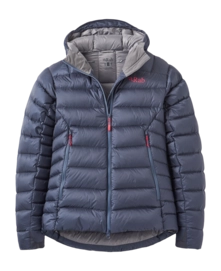 Jas Rab Women Electron Pro Hoody Steel Regular Fit