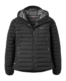 Jas Rab Women Microlight Windstopper Hoody Black GORE-TEX