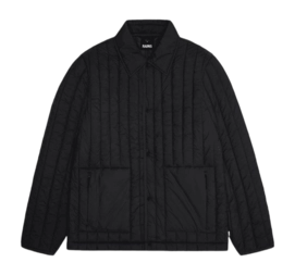 Jas RAINS Unisex Banja Liner Overshirt Black