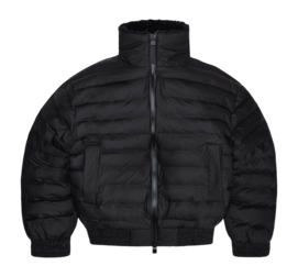 Jas RAINS Unisex Lohja Vision Puffer Bomber Jacket Black