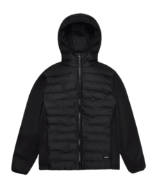 Jas RAINS Unisex Safi Fleece Hybrid Jacket Black