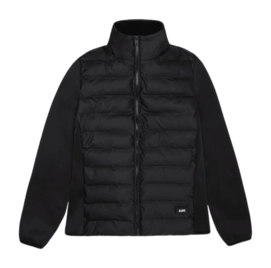 Jas RAINS Women Safi Fleece Hybrid Curve Jacket Black