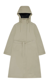 Jacke RAINS Suva Hardshell Mantel W3 Damen Beige