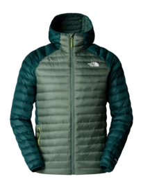 Jas The North Face Men Bettaforca Lt Down Hoodie Duck Green Deep Nori