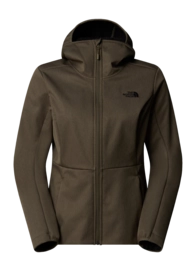 Jas The North Face Women Quest Highloft Soft Shell Jacket New Taupe Green Dark Heather