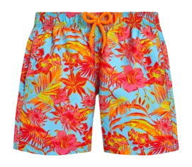 Zwembroek Vilebrequin Men Tahiti Flowers Santorini