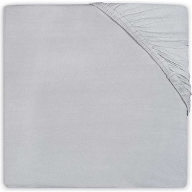 Drap Housse Jollein Soft Grey (Coton)-60 x 120 cm