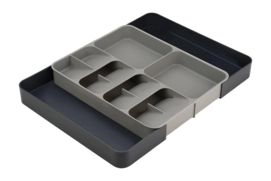 Portaposate per cassetto estendibile Joseph Joseph DrawerStore, 12 Scomparti, Grigio