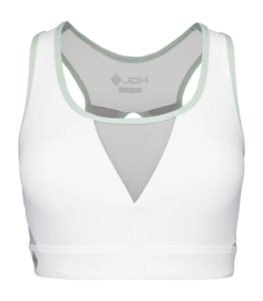 Sport BH JDH Sports Bra Damen Optic White