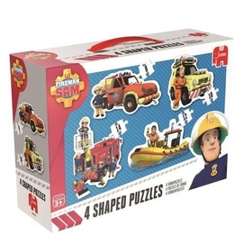 Puzzel Jumbo Brandweerman Sam 4 In 1