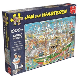 Puzzel Jumbo Tall Ship Chaos (1000 Stukjes)