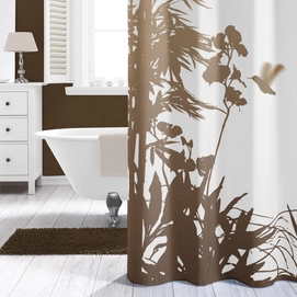 Rideau de Douche Sealskin Jungle Sable