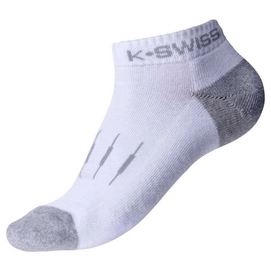 Tennis Socks K Swiss Women Low Cut White (3 pc)