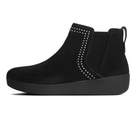 Laars FitFlop Superchelsea™ Boot With Studs Suede Black