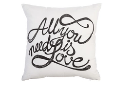 Sierkussen KAAT All You Need White (40 x 40 cm)