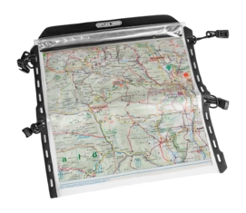Kaarthouder Ortlieb Ultimate Map Case Transparent