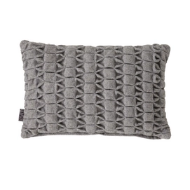 Sierkussen Kaat Smock Felt Grey