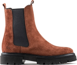 Rehab Women Kaatje Suede Brown Black