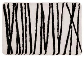 Tapis De Bain Sealskin Kabana Noir