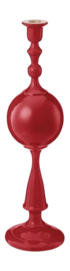 Kandelaar Pip Studio Metal Sphere Large Dark Red 44 cm