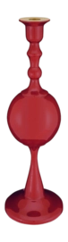Kandelaar Pip Studio Metal Sphere Medium Dark Red 37 cm