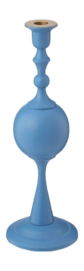 Kandelaar Pip Studio Metal Sphere Medium Matt Light Blue 37 cm