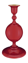 Kandelaar Pip Studio Metal Sphere Small Dark Red 24 cm