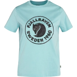 T-Shirt Fjallraven Woman Kånken Art Logo Tee Sky Blue
