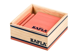Kapla Kist Roze 40 Stuks