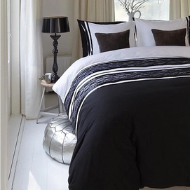Parure de Lit Beddinghouse Katharine Noir Coton
