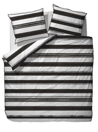 Taies d'oreiller Esprit Kay Black Satin de Coton (50 x 75 cm)