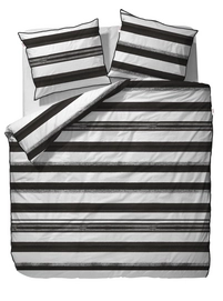 Housse de Couette Esprit Kay Black Satin de Coton