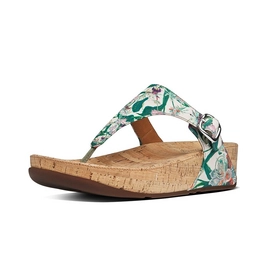 Tongs Femmes FitFlop Keiko Skinny™ Pistache