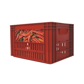 Panier de Vélo Kerri Crat G&F Rouge